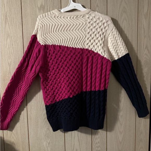 Zara Crew Neck Sweater with Textured Knit - Picture 5 of 5